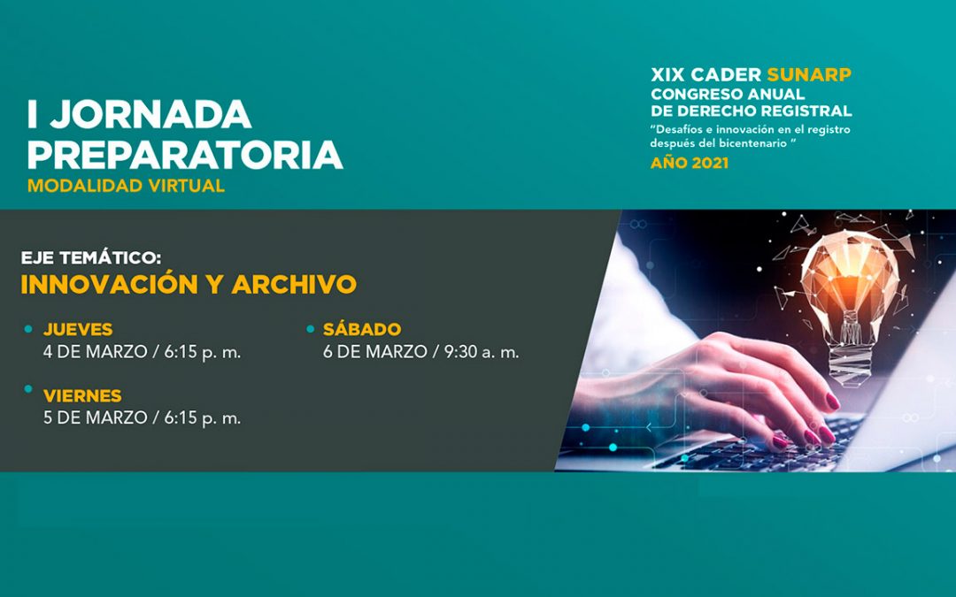 XIX Cader 2021 – I Jornada – ZR N° XII Sede Arequipa