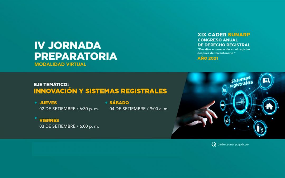 XIX Cader 2021 – IV Jornada – ZR N° XIII Sede Tacna