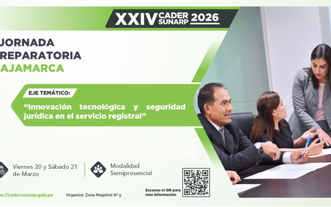 XXIV Cader 2026 – I Jornada – Cajarmarca